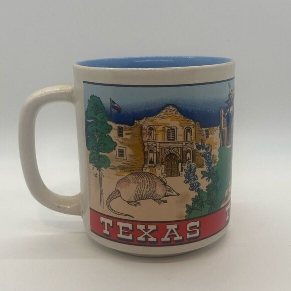 Vintage Texas Tourism Mug - Lone Star Mug - Picture 1 of 5